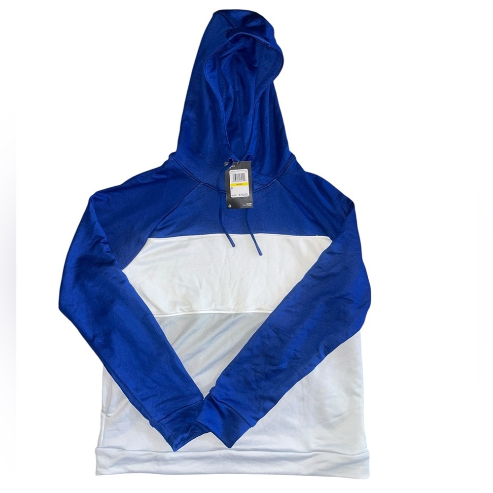 NWT Under Armour Womens Qualifier Fleece Block Hoodie 1351234 Size M